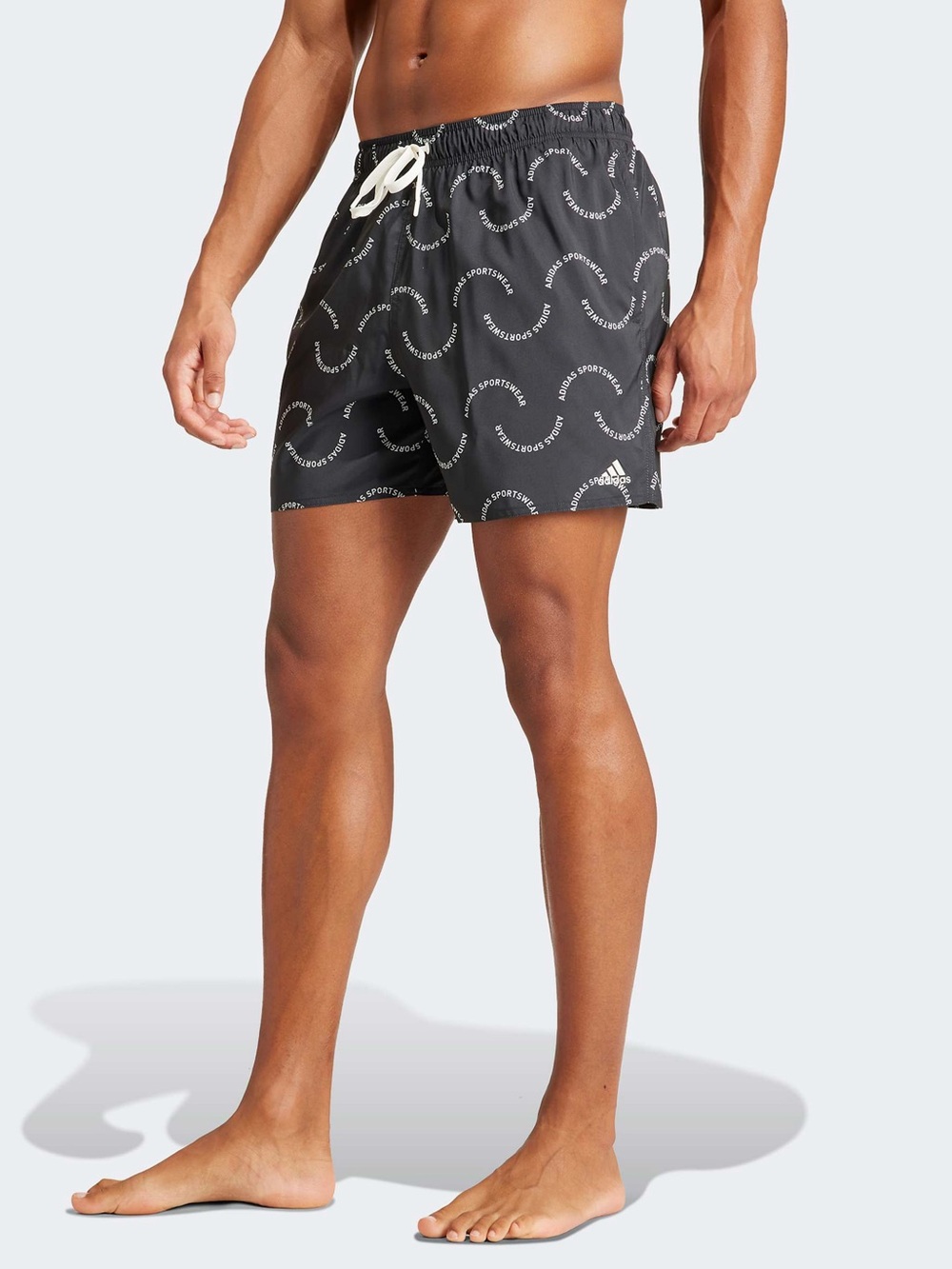 NWT Adidas Wave Logo CLX Swim Shorts